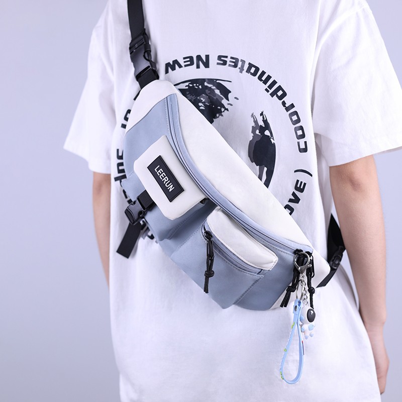 Blue with white + astronaut